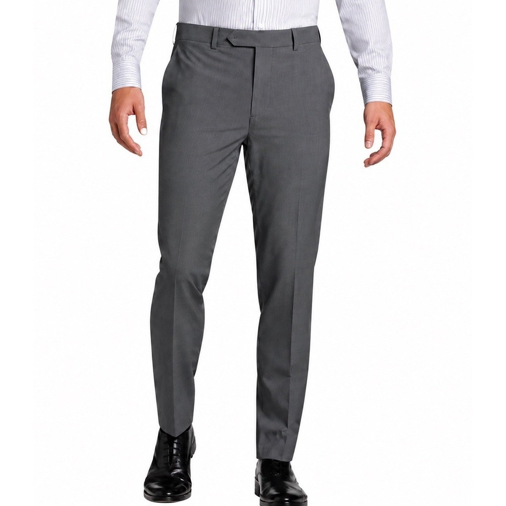 Calvin Klein Jayden Charcoal Gray Skinny Fit Mens Slacks Dress Pants Sz 40WX30L